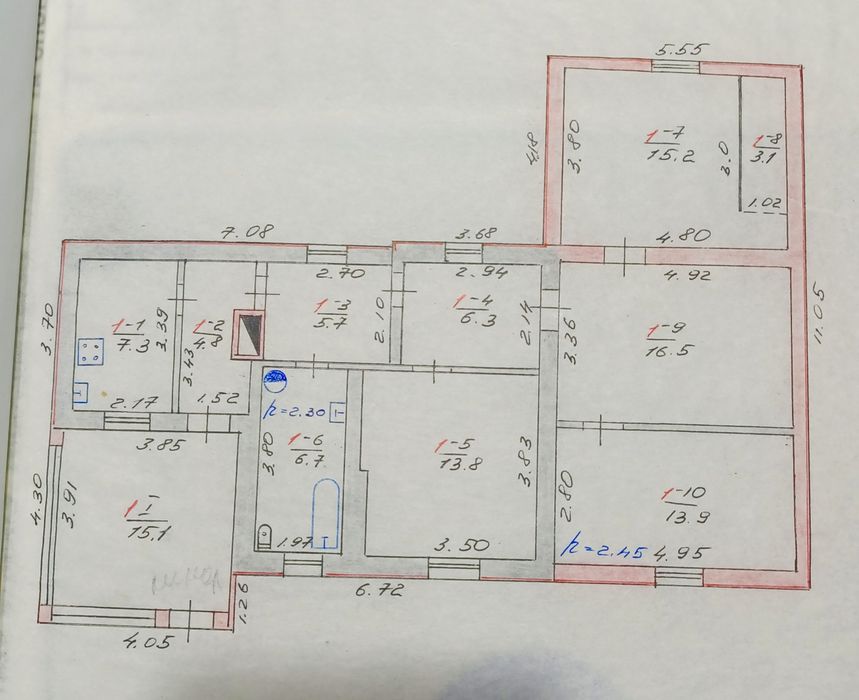 Будинок р-н Тополь в.Дружби