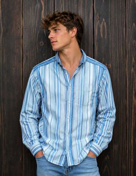 Рубашка Marks & Spencer® лён -XL-
