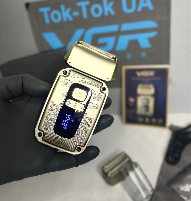 Електробритва VGR V-337 роторна |Шейвер|Сухе гоління|Подарунок|