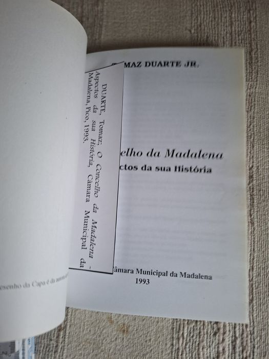 História do Concelho da Madalena Açores