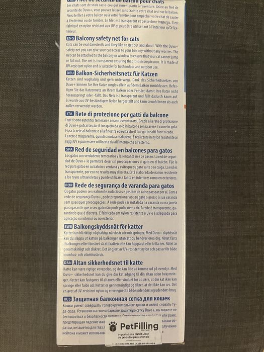 Rede para janela - gato