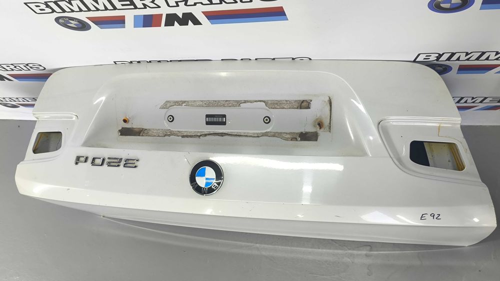 Tampa da Mala BMW Serie 3 (E92) Branca