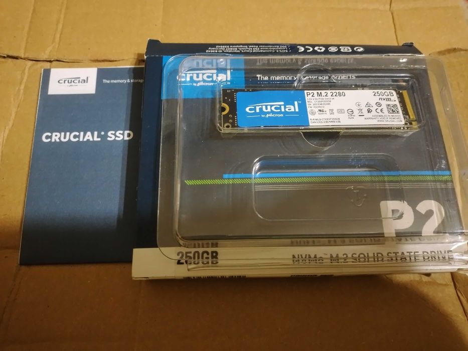 250GB 480GB Apacer Crucial SSD NVMe M.2 P2 CT250P2SSD8 sata hdd rtx gtx rx Nvidia Radeon Ryzen intel i7 i5 ноутбук комп'ютер системний блок ddr4 ddr5