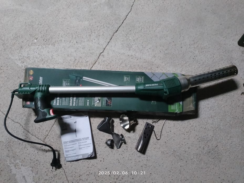 Wypalarka do chwastów, rozpalarka Parkside stan bdb