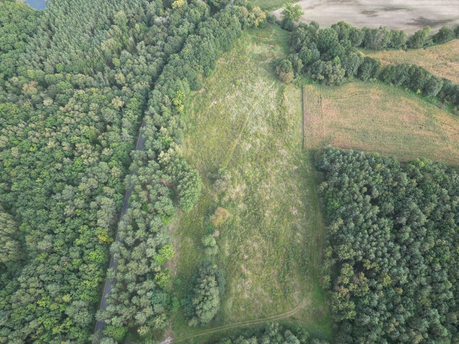 Działka inwestycyjna z terenem usług lub elektrowni słonecznej – pohled 4