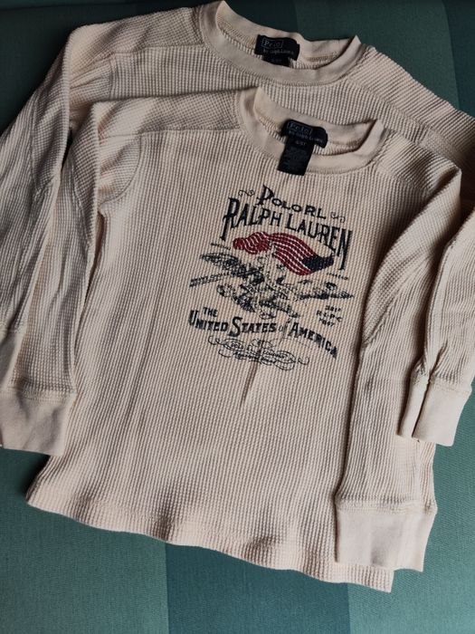 Camisolas algodao favelado, Ralph Lauren, 4 anos, como novas. Gemeos.