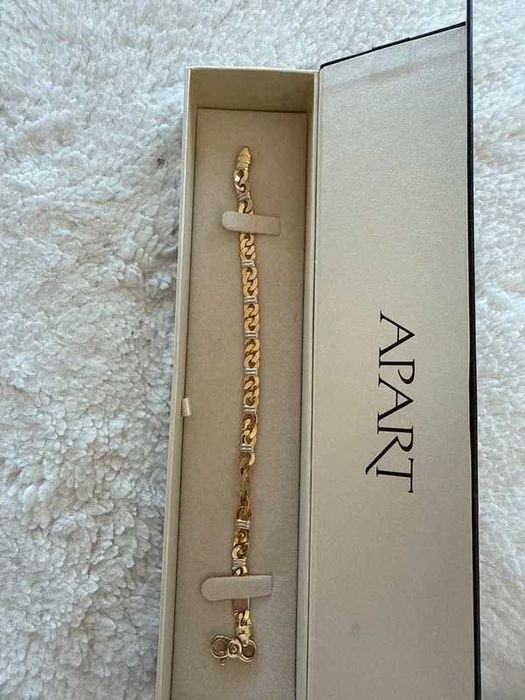 Bransoletka złota APART próba 585, 14K, elegancka