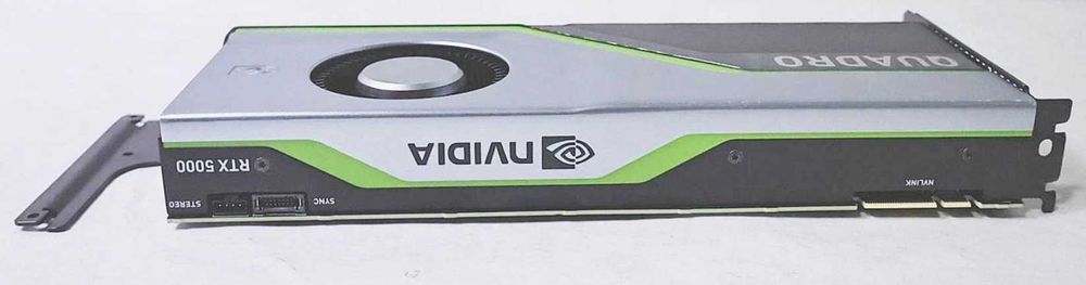 Відеокарта Nvidia Quadro RTX 5000 (16Gb / GDDR6 / 256 bit / 3072 CUDA)