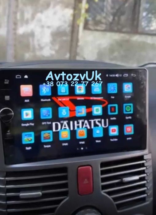Магнітола Daihatsu TERIOS SIRION Subaru JUSTY bB2 ZOTYE T600 Андроїд