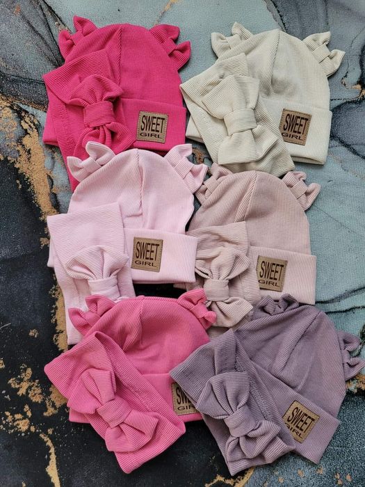 Czapka jesienna plus opaska