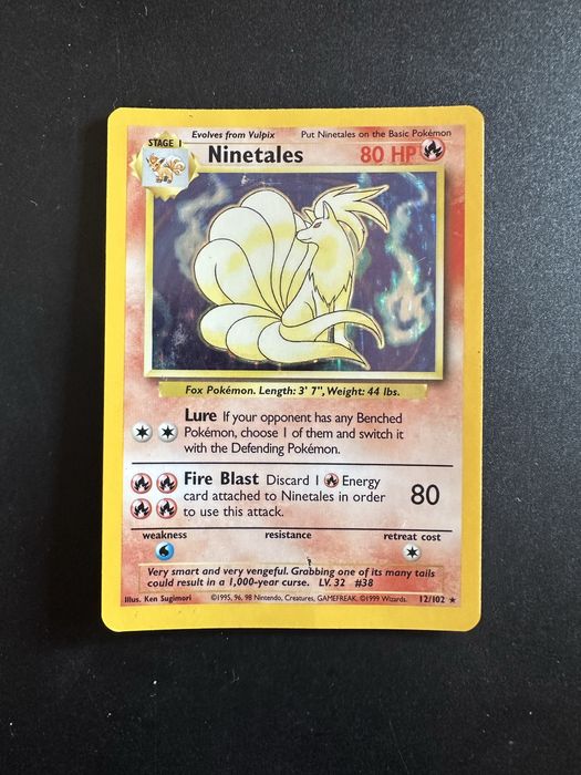 Cartas Pokemon Base Set