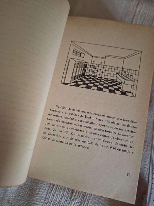 A Higiene a Segurança no Trabalho curioso livro manual antigo anos 30