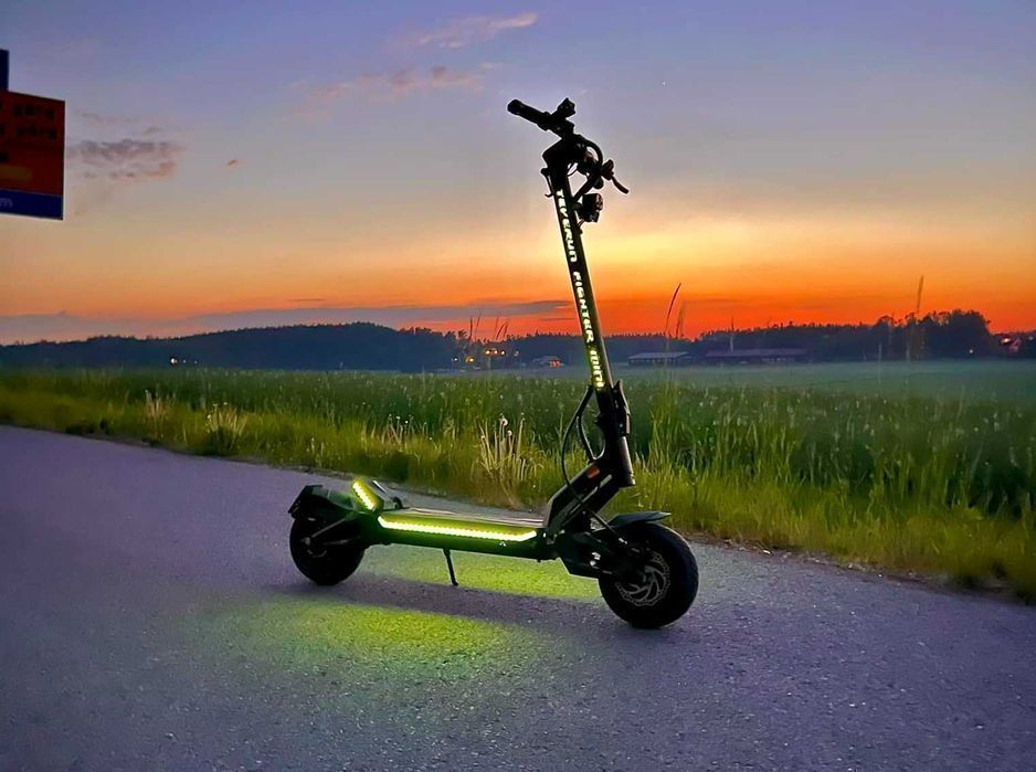 Hulajnoga Elektryczna TECHLIFE Q7 RSX Samsung 30AH 52V Zasięg 100KM