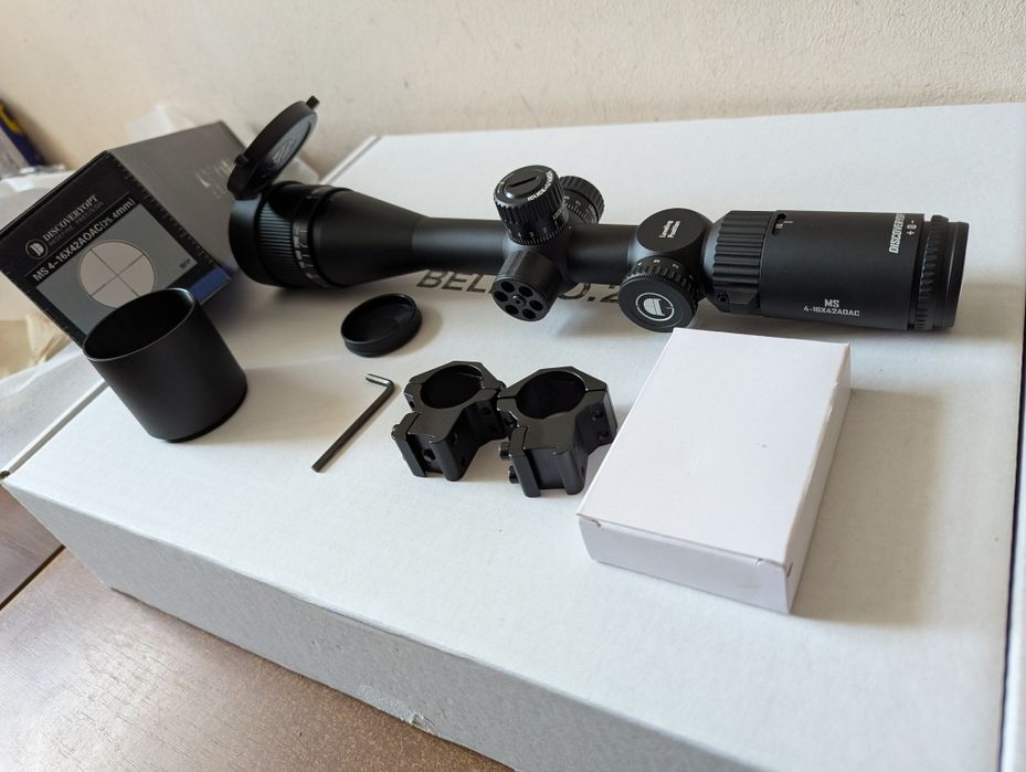 Приціл оптичний MS 4-16x42 AOAC Оптика Прицел Нові Discovery з підсвіч
