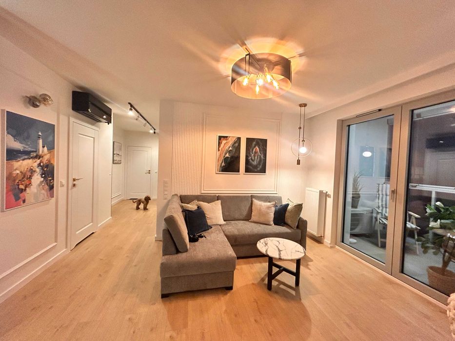 Apartament Premium 57 m² | 9 piętro | Widok na Stocznię i panoramę Gdańska | 2 miejsca parkingowe