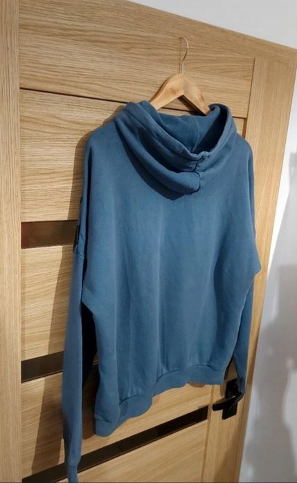 Adidas bluza z kapturem kangurek roz S M oversize Adidas wzór oryginal