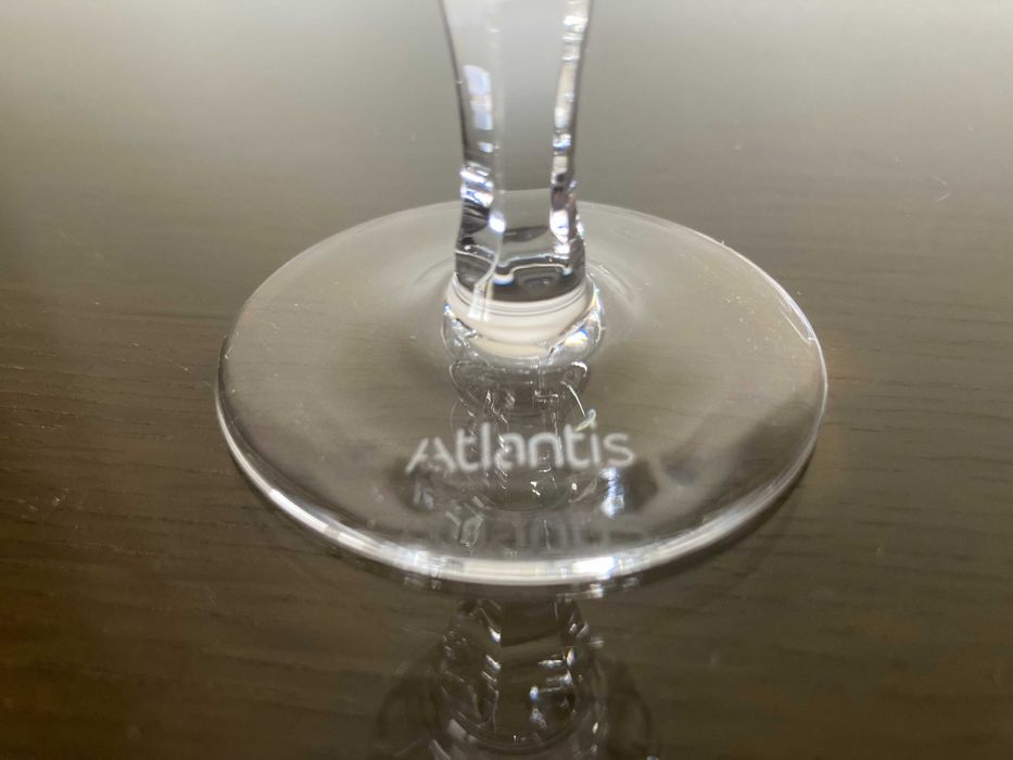 Cálices de licor em cristal marca Atlantis novos
