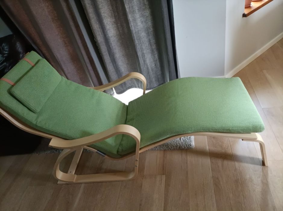 Szezlong leżanka Ikea Poang Noboru Nakamura