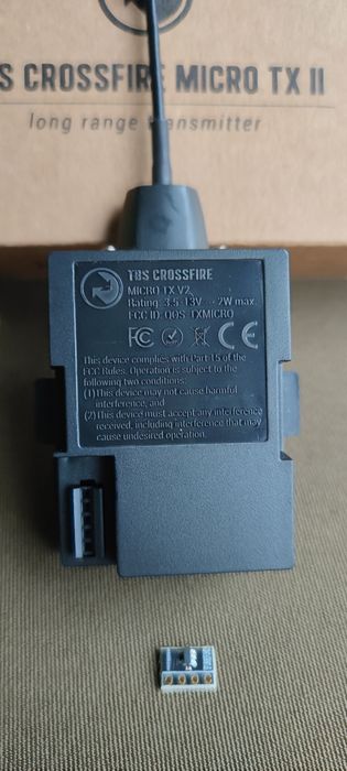 НОВІ TBS Crossfire JR Micro TX V2 модулі для апаратур i ретрансляторів