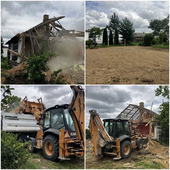 WYWÓZ Śmieci Gruzu Czyszczenie Działek Mieszkań Rozbiórki Altan Domów