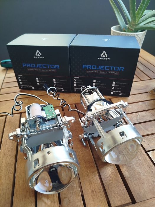 Projetores bi-xenon Aharon E46-r Bosch AL