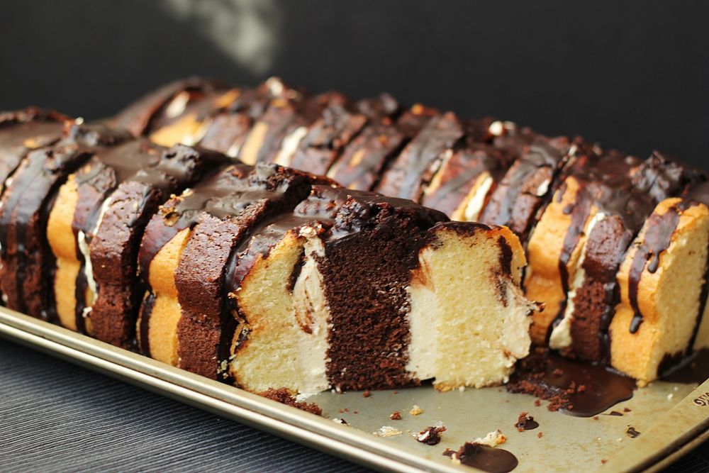 Wypieki ciasta  domowe