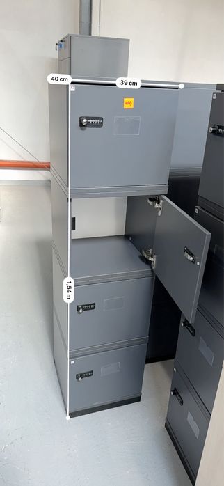 PROMOCJA ,50% rabat ,Szafy aktowe typ Lockers (zamki do wymiany)