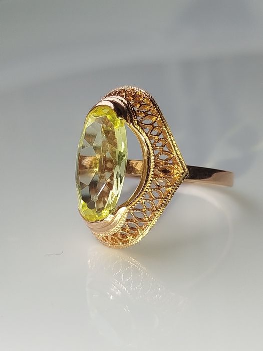 Золотое кольцо СССР Золота радянська каблучка