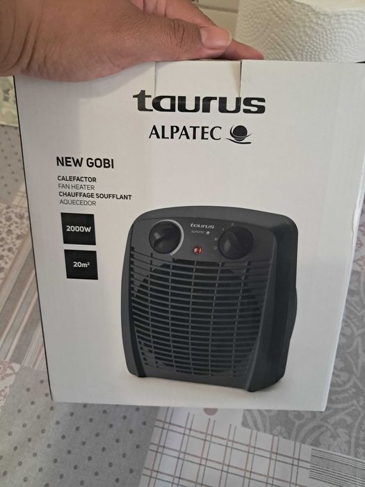 Aquecedor pequeno Taurus
