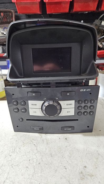 Radio cd30 mp3 wyświetlacz opel corsa d