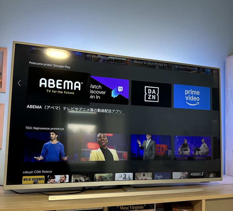 Philips 50” 4K UHD, Ambilight, Android TV