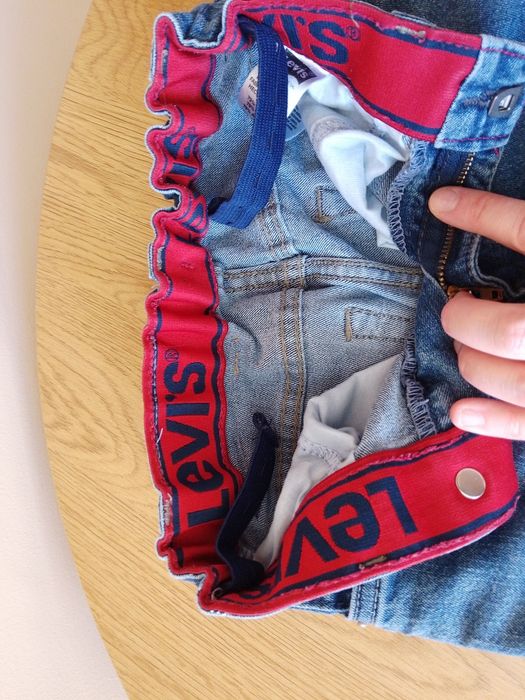 Jeansy chłopięce Levi's Levis rozm 122