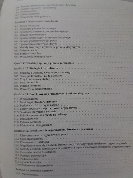 Sprawne zarządzanie organizacją. Zarys teorii i praktyki