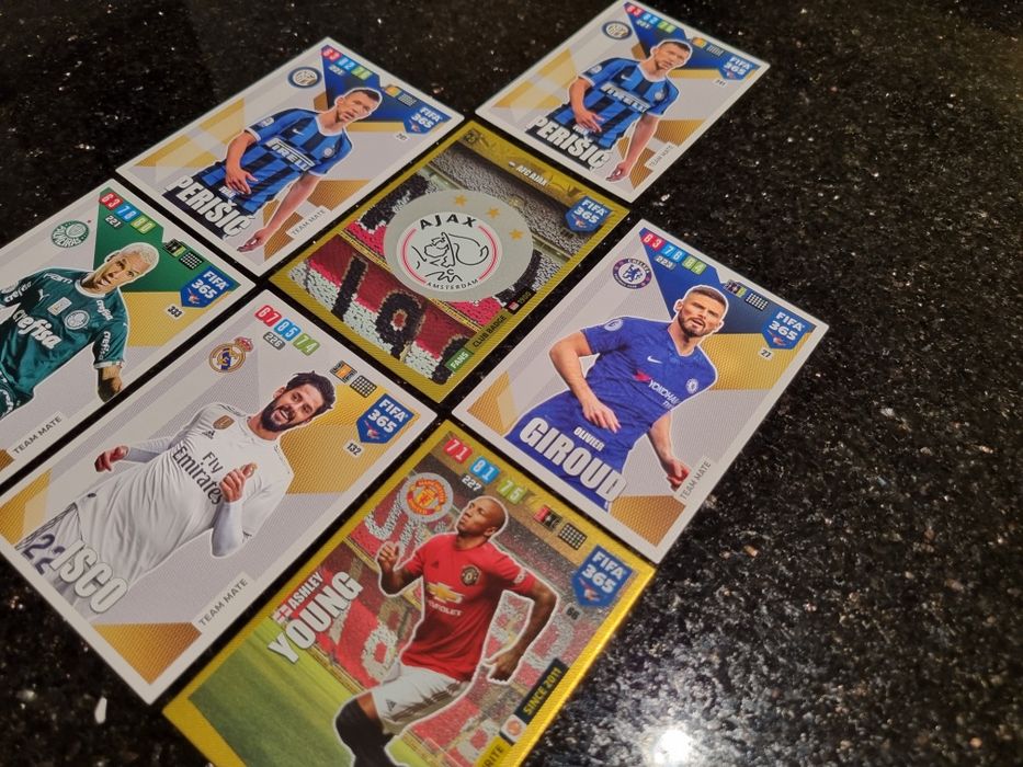 NOWE karty piłkarskie 2020 FIFA 365 Adrenalyn XL Panini Giroud Young
