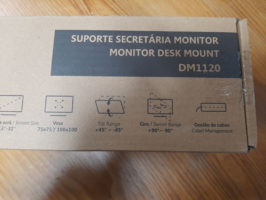Suporte secretária monitor Napofix DM1120