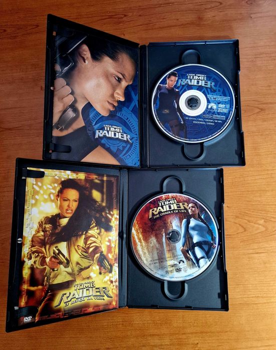 Lara Croft TOMB RAIDER 1e2 (Angelina Jolie) A derradeira Super-Heroína