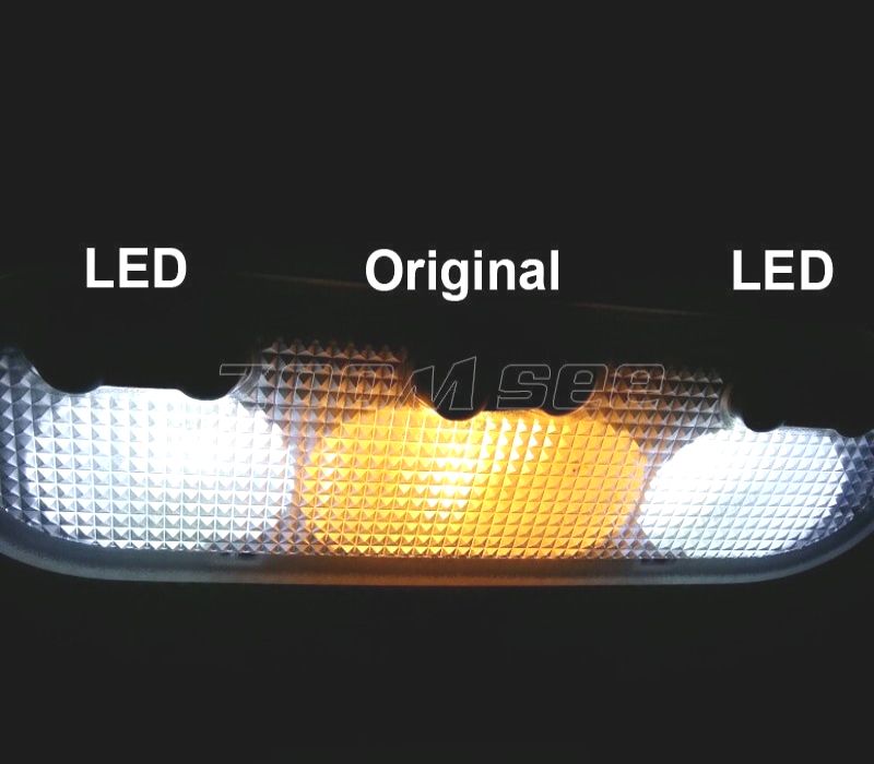 KIT COMPLETO 15 LAMPADAS LED INTERIOR PARA FIAT ULYSSE 2 MK2 179 03-11