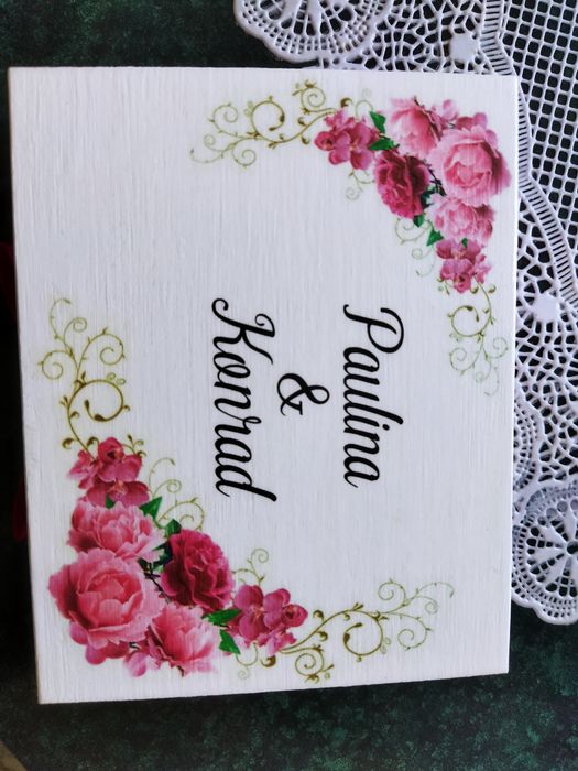 Pudełko na obrączki