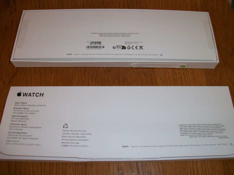 Caixa para Apple Watch SE GPS 44mm