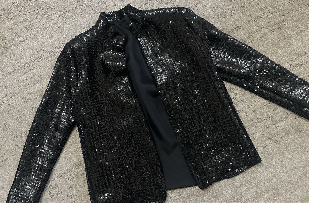 Żakiet z cekinów M/L