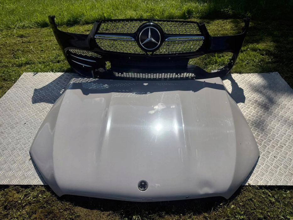 Ładny Mercedes W167 A176 GLE AMG Zderzak Przedni Przod Grill Atrapa Kratki