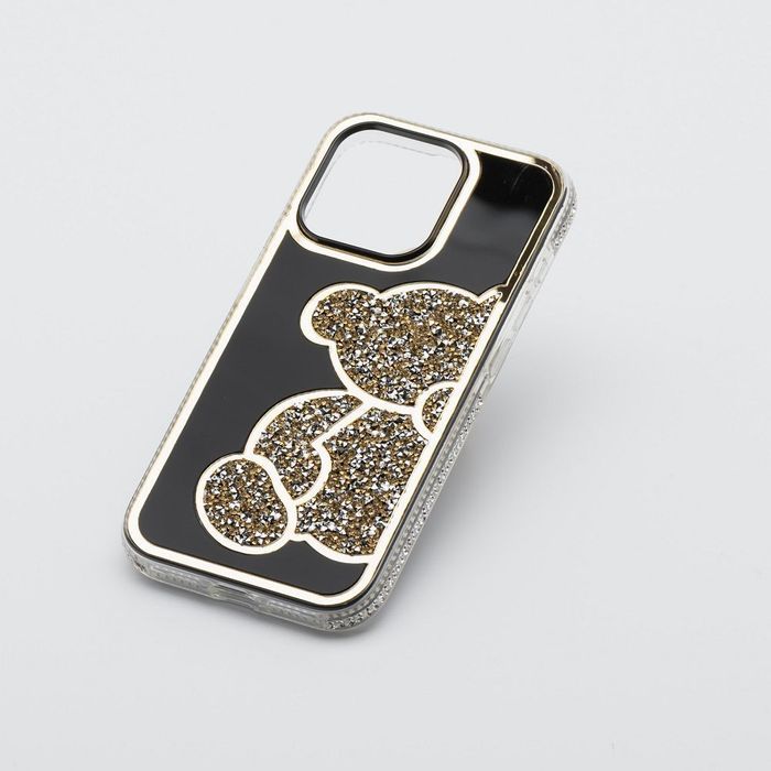 Futerał TEDDY BEAR do IPHONE 14 Pro złoty