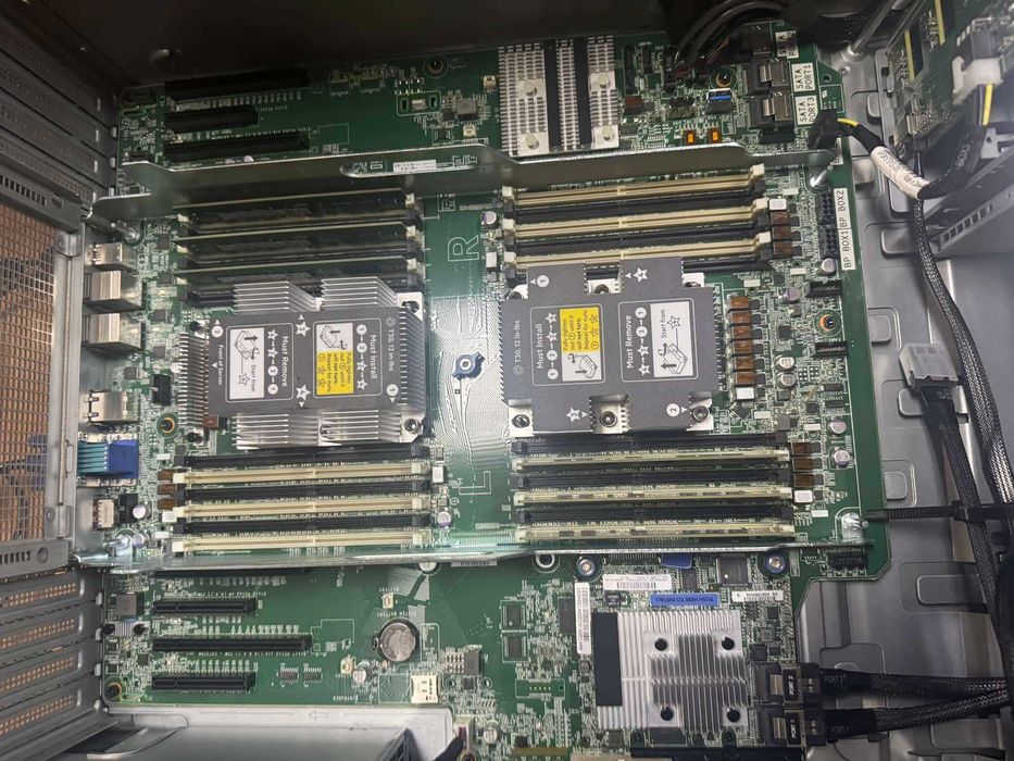 Сервер HP ML350 G10 2xXEON 128gb