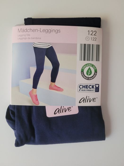 Legginsy rozm 122 Alive nowe