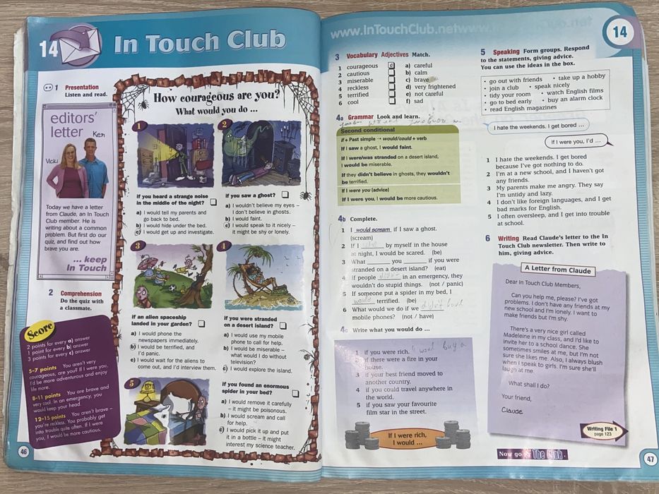Комплект in Touch 3 Students book Workbook i Test book з CDдиском