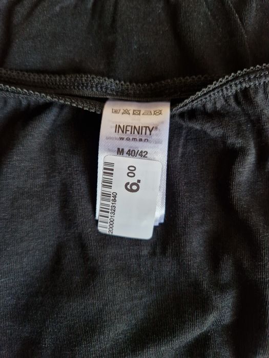Majtki figi bawełniane czarne 2 sztuki
