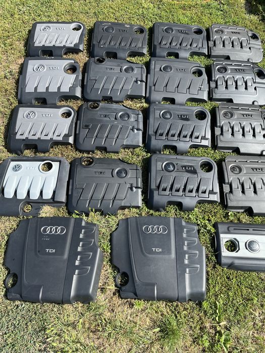 Декоративна кришка двигуна Volkswagen Audi Skoda крышка двигателя VAG