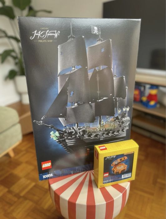 Lego 10365 jack sparrow black pearl
