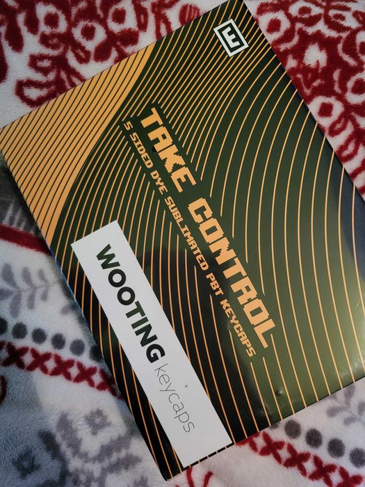 Keycaps wooting take control