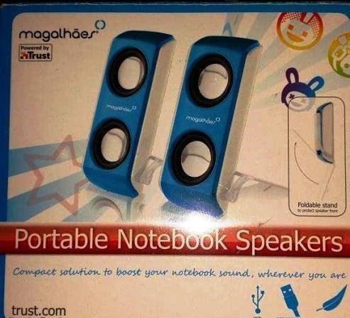 Colunas de Som USB, compactas